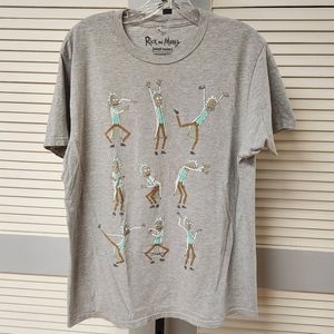 Rick and Morty Dancing shirt - Mens Size Large
